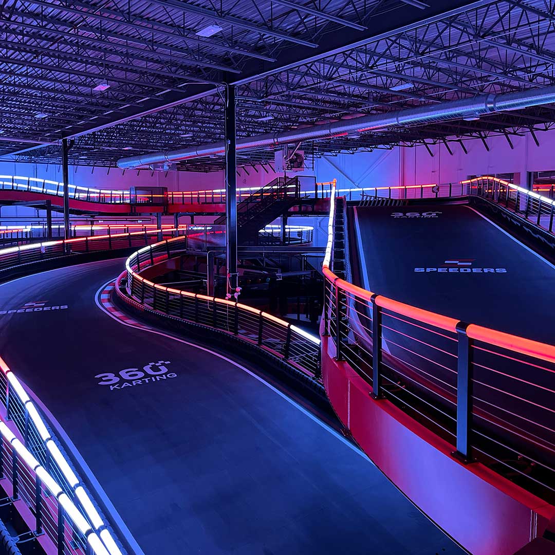 glowing-go-kart-track